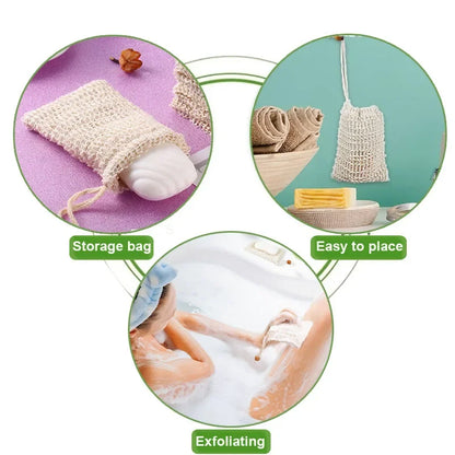 🌿 Zenventra PureScrub™ Natural Exfoliating Soap Bag