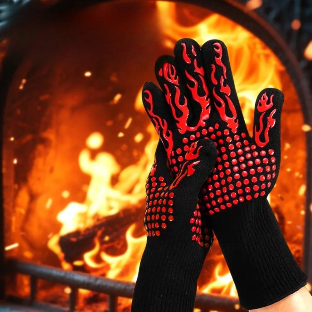 ZenVentra Living™ FlameGrip BBQ Gloves