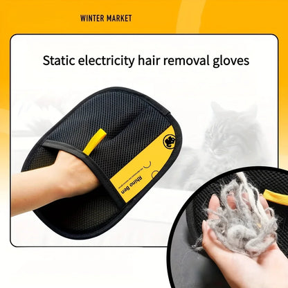 🐾 Zenventra FurSweep™ Reusable Pet Hair Removal Gloves (2PCS Set)